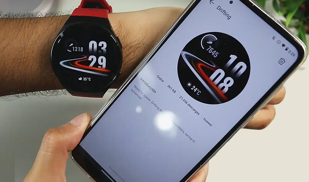 Si el wereable es de Huawei es necesario instalar la aplicación Health en el teléfono. Foto: captura de YouTube Si el wereable es de Huawei es necesario instalar la aplicación Health en el teléfono. Foto: captura de YouTube