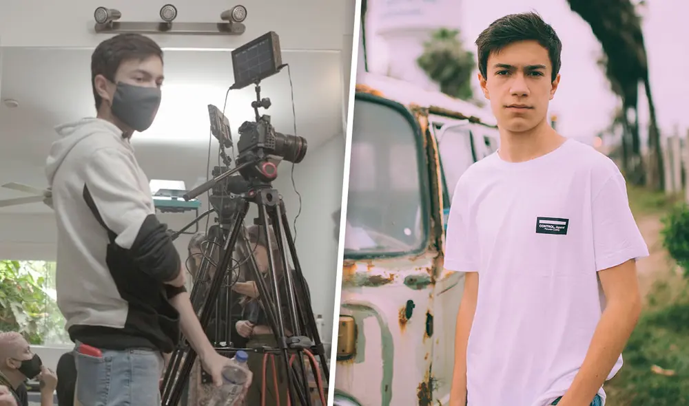 A sus 16 años, el joven actor está a cargo de su segunda producción cinematográfica. Fotos: difusión A sus 16 años, el joven actor está a cargo de su segunda producción cinematográfica. Fotos: difusión