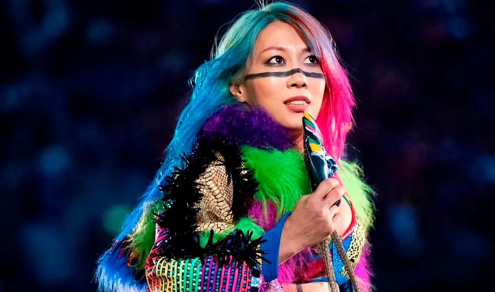 Asuka se convirtió en la campeona femenina de RAW en WWE SummerSlam 2020 tras ganarle a Sasha Banks. Foto: WWE Asuka se convirtió en la campeona femenina de RAW en WWE SummerSlam 2020 tras ganarle a Sasha Banks. Foto: WWE