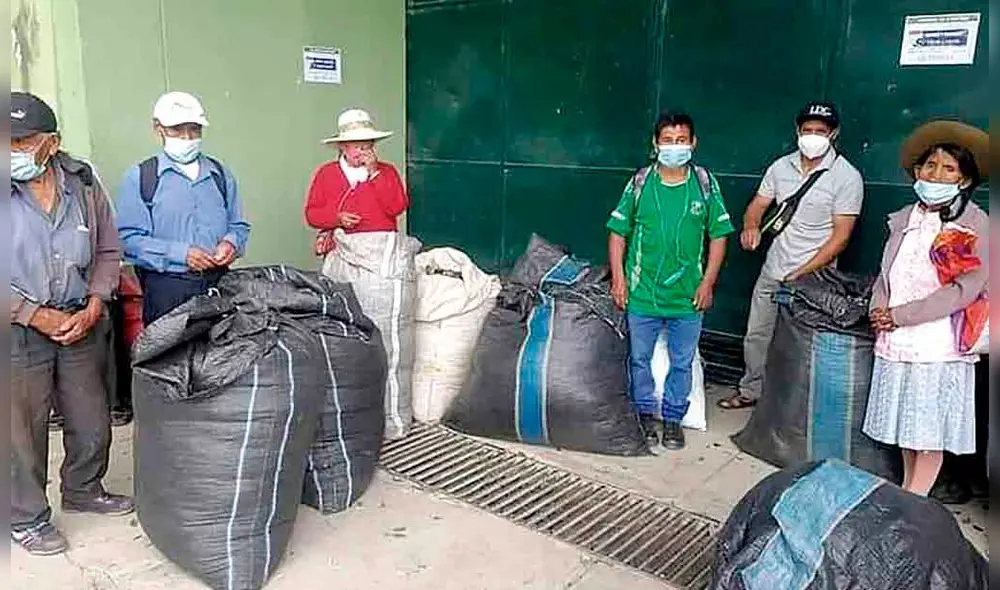 Cocaleros sin ingresos.