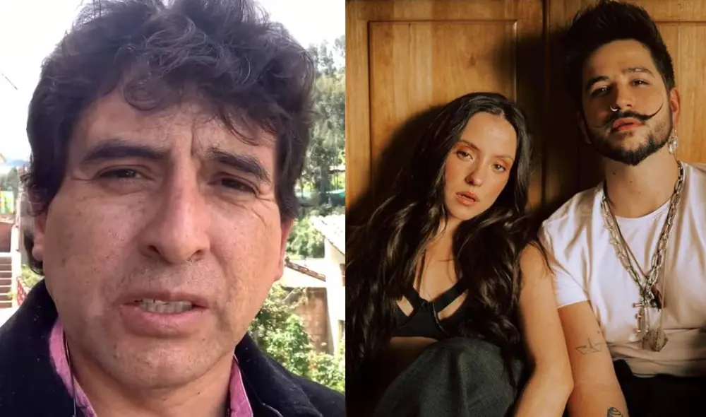 William Luna indignado por fragmento de la canción "Machu Picchu", de Camilo y Evaluna. Foto: William Luna/ Facebook/ Camilo/ Instagram