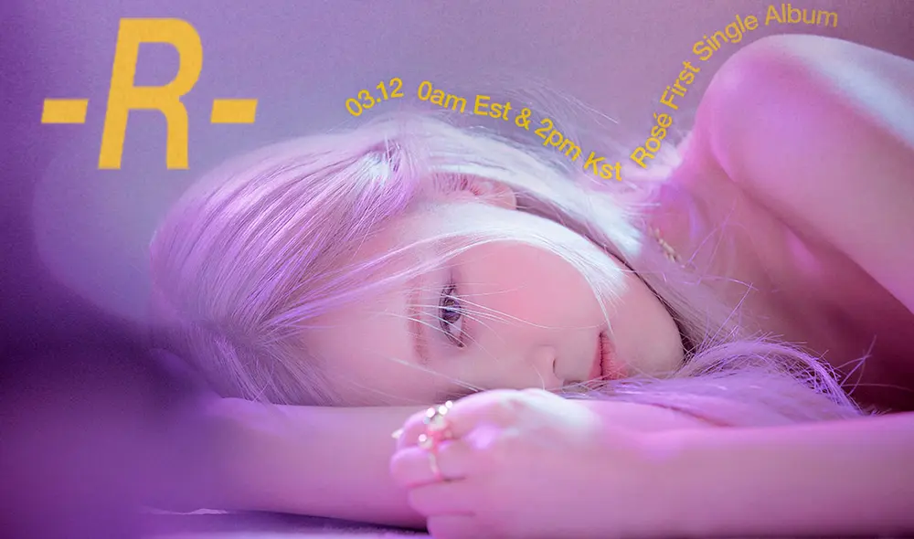 Rosé es la segunda miembro de BLACKPINK en realizar su debut como solista. Foto: YG Rosé es la segunda miembro de BLACKPINK en realizar su debut como solista. Foto: YG