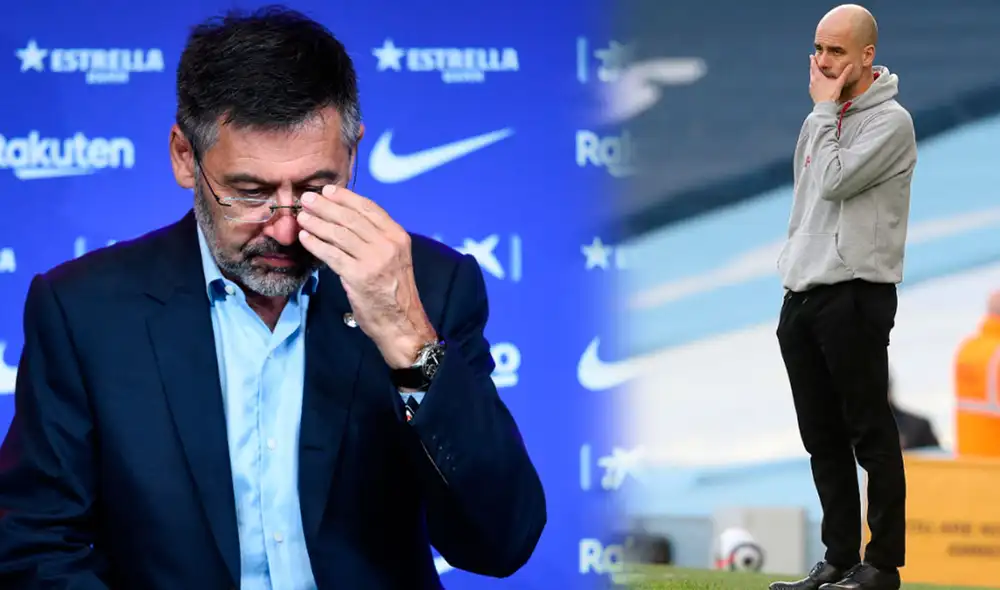 Josep Guardiola es actualmente director técnico del Manchester City. Foto: AFP