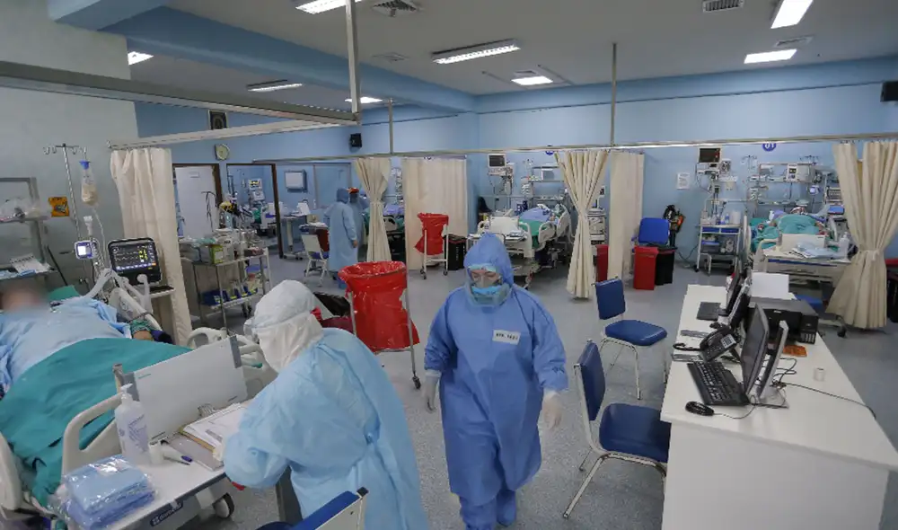Hay 1.065 pacientes infectados con la COVID-19 en el mencionado establecimiento de salud del Callao. Foto: EFE