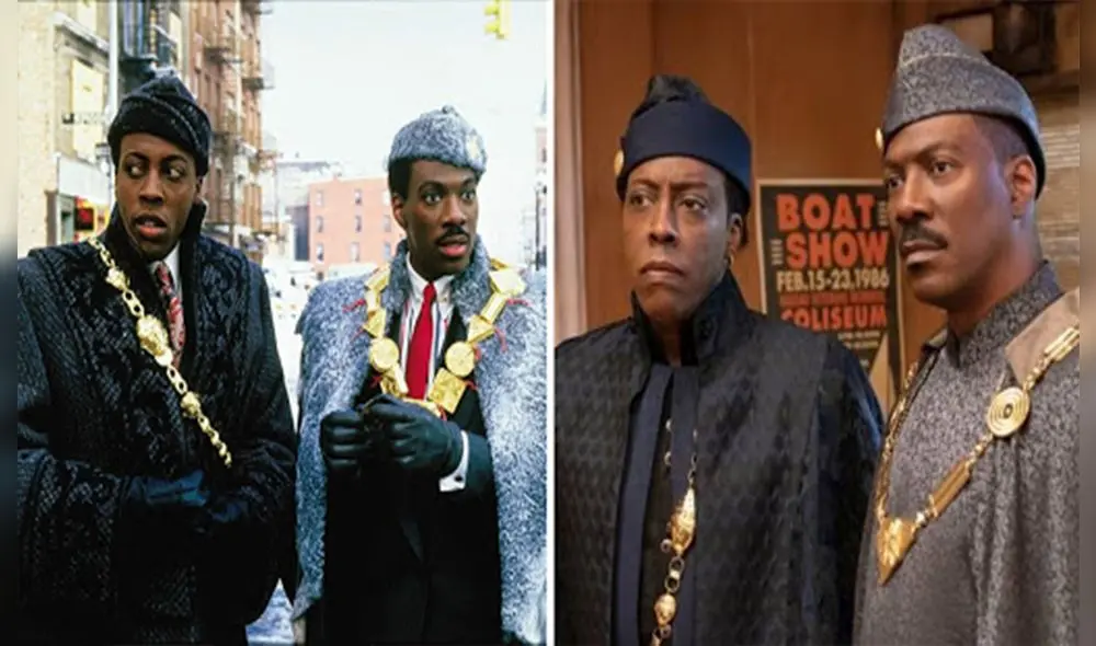 Arsenio Hall y Eddie Murphy retoman sus papeles 33 años después. Foto: Paramount Pictures Arsenio Hall y Eddie Murphy retoman sus papeles 33 años después. Foto: Paramount Pictures