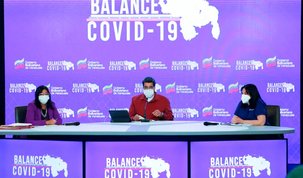 "Hemos comenzado de manera modesta con la vacunación”, sostuvo Maduro. Foto: Gobierno de Venezuela "Hemos comenzado de manera modesta con la vacunación”, sostuvo Maduro. Foto: Gobierno de Venezuela