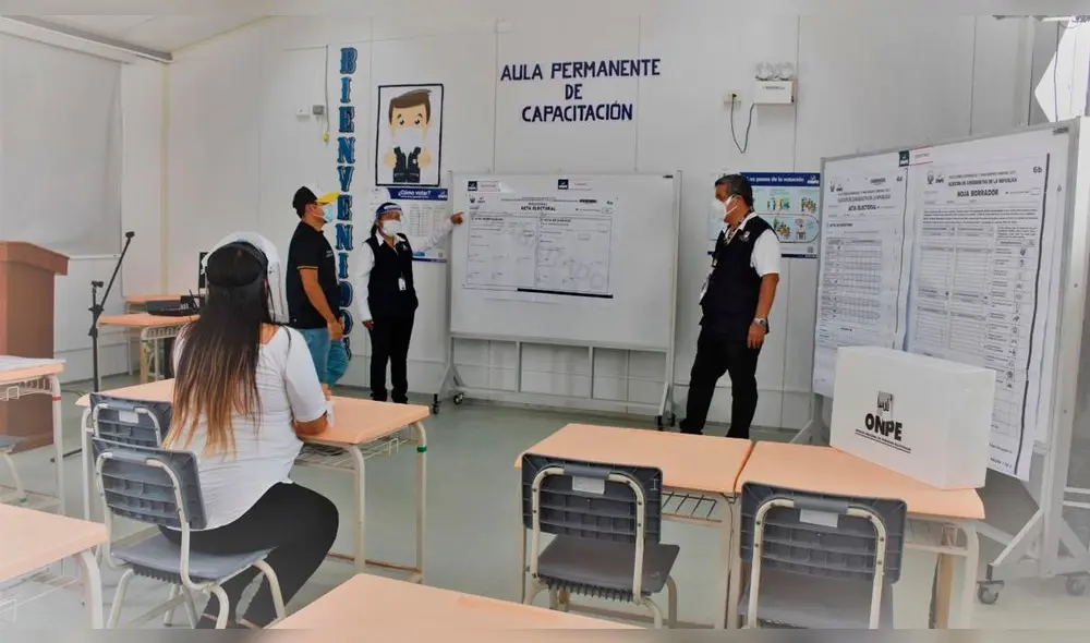 Actividad se realiza ante cercanía comicios generales del 11 de abril. Foto: ODPE Actividad se realiza ante cercanía comicios generales del 11 de abril. Foto: ODPE