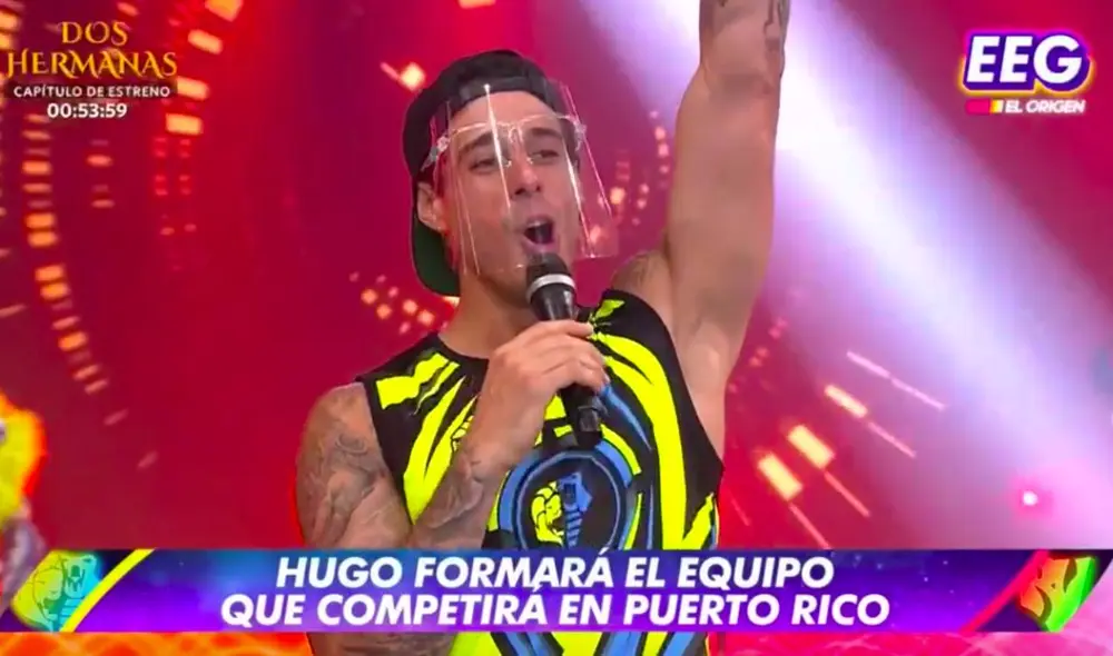 "Voy a hacer un buen trabajo, siempre voy a dar lo mejor de mí", dijo Hugo García a sus compañeros. Foto: captura América TV "Voy a hacer un buen trabajo, siempre voy a dar lo mejor de mí", dijo Hugo García a sus compañeros. Foto: captura América TV