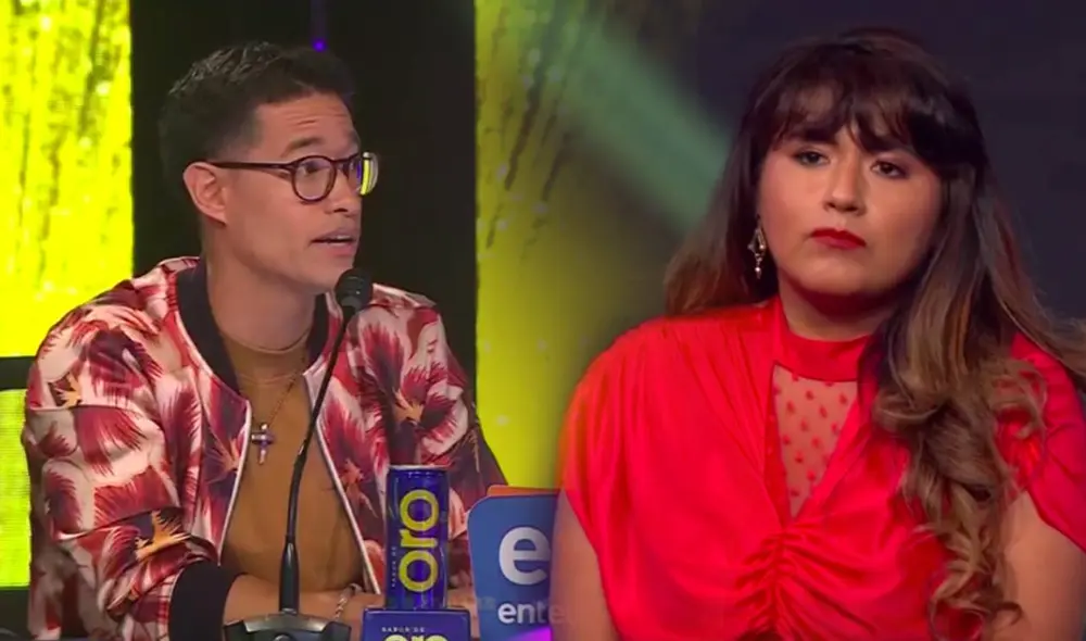 El percusionista resaltó la falta de afinación y la diferencia con el timbre de la artista original. Foto: captura Latina