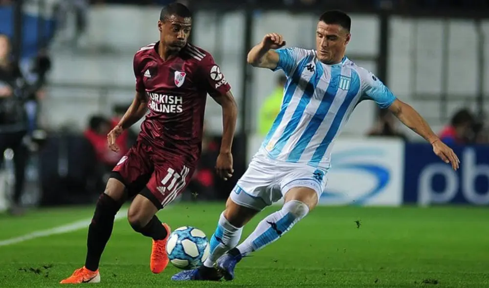 River Plate y Racing no juegan entre sí desde el 2019. Foto: TyC Sports River Plate y Racing no juegan entre sí desde el 2019. Foto: TyC Sports