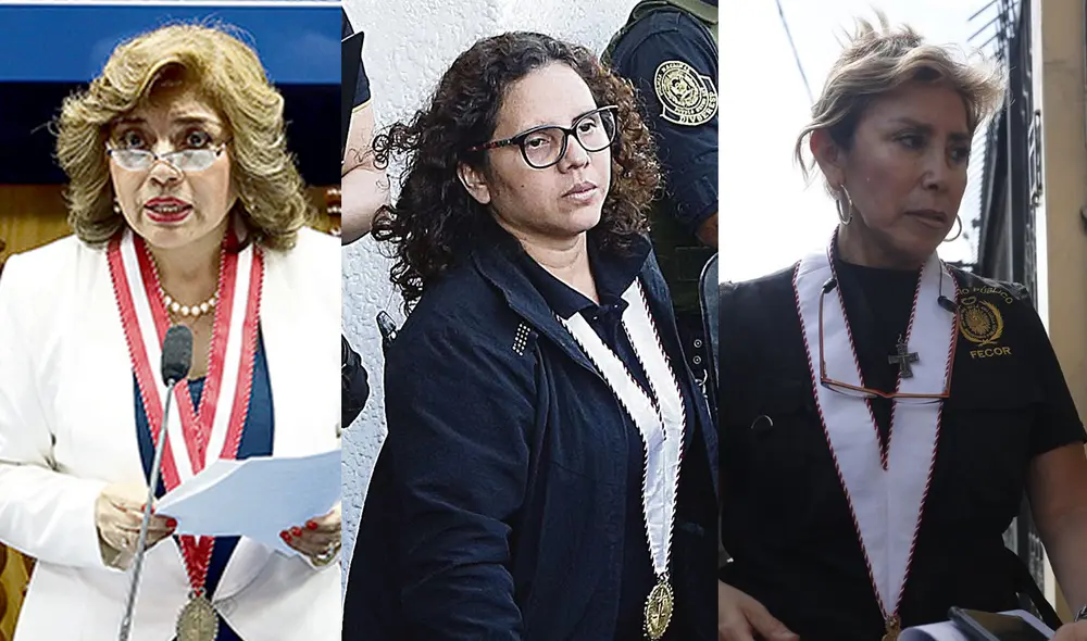 Zoraida Ávalos separó a Rocío Sánchez y Sandra Castro del equipo del caso Cuellos Blancos por reunirse con Martín Vizcarra. Foto: composición/La República y Andina