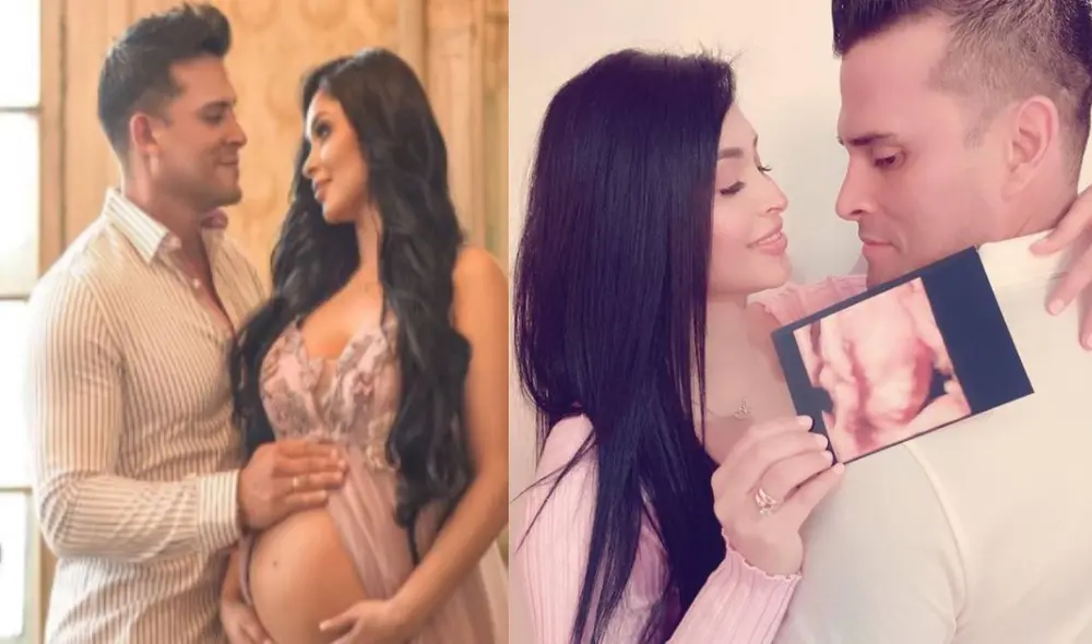 Christian Domínguez da la bienvenida a la pequeña María Cataleya. Foto: Pamela Franco/Instagram