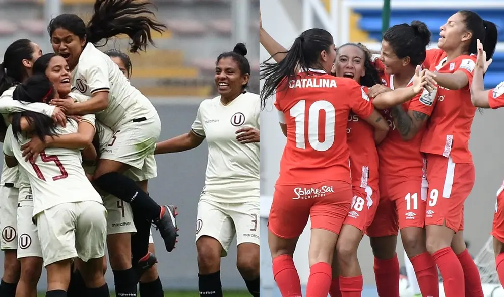 Universitario y América de Cali chocan por primera vez en la Copa Libertadores Femenina. Foto: Composición GLR/FPF/América de Cali Universitario y América de Cali chocan por primera vez en la Copa Libertadores Femenina. Foto: Composición GLR/FPF/América de Cali