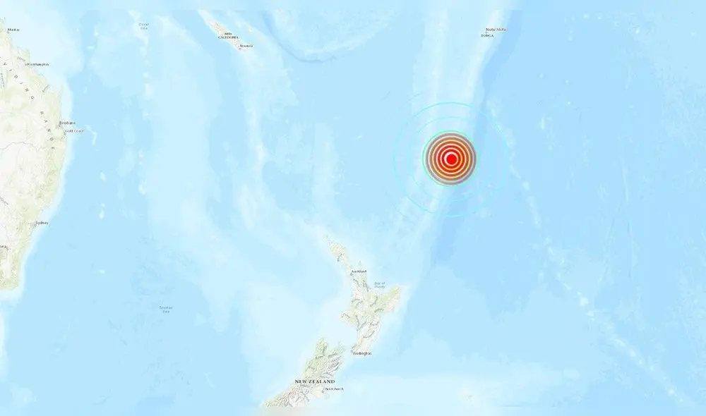 Más de 50.000 habitantes enviaron mensajes de alerta al sistema de vigilancia automática Geonet, aunque no se notificaron daños o heridos. Foto: captura Más de 50.000 habitantes enviaron mensajes de alerta al sistema de vigilancia automática Geonet, aunque no se notificaron daños o heridos. Foto: captura