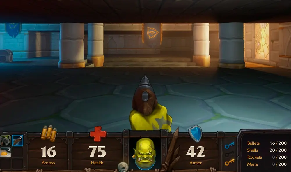 DoomCraft es un videojuego creado por Arvydas Brazdeikis, quien intenta mezclar World of Warcraft y DOOM en un solo título. Foto: Arvydas Brazdeikis DoomCraft es un videojuego creado por Arvydas Brazdeikis, quien intenta mezclar World of Warcraft y DOOM en un solo título. Foto: Arvydas Brazdeikis