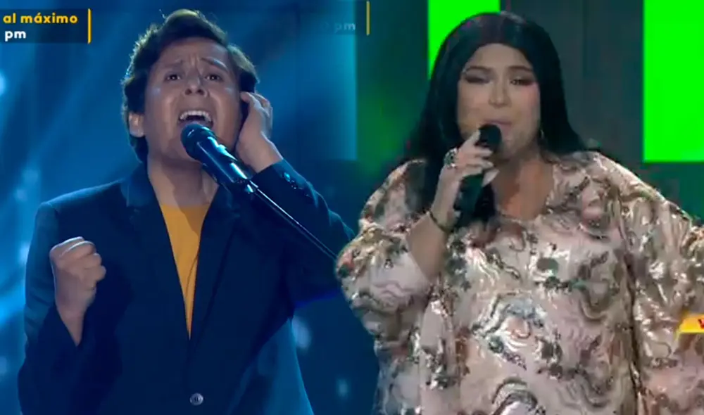 Los exconsagrados se enfrentaron para tener un pase a la gran final del programa. Foto: captura/Latina