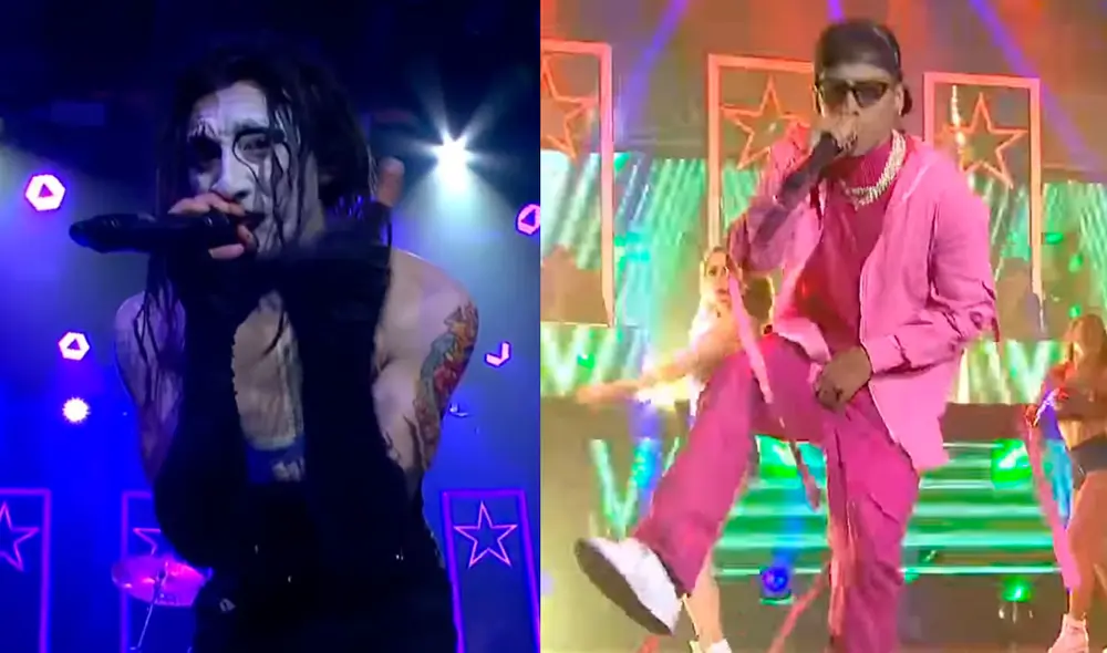 Pese a perder la batalla, el imitador de Bad Bunny fue elogiado por los miembros del jurado. Foto: captura Latina Pese a perder la batalla, el imitador de Bad Bunny fue elogiado por los miembros del jurado. Foto: captura Latina