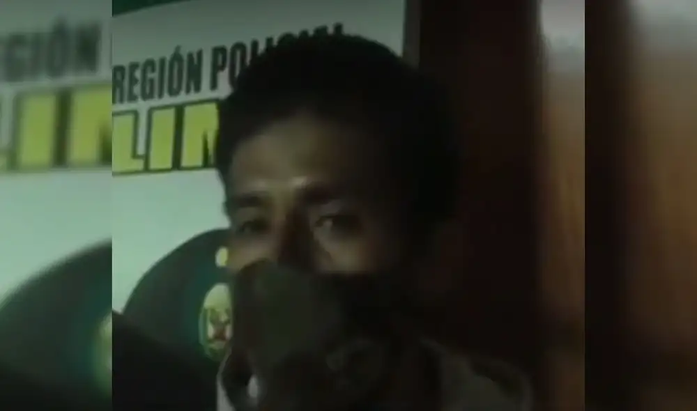 PNP atrapó al criminal en un operativo en el Rímac. Foto: captura de América