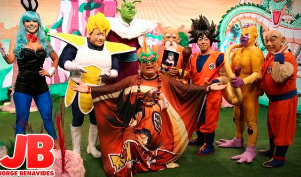 Jorge Benavides presentó un adelanto del casting de Dragon ball Z, donde Dayanita interpretará a Gokú. Foto: Jorge Benavides Instagram