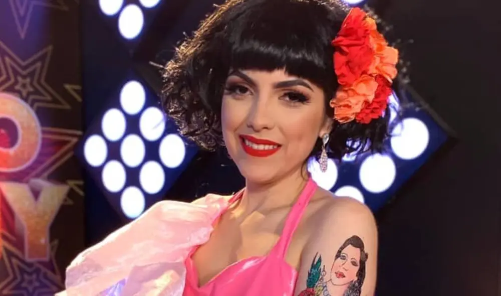 Oriana montero se convirtió en la favorita del jurado de Yo soy, grandes batallas. Foto: Rayo en la botella/Facebook