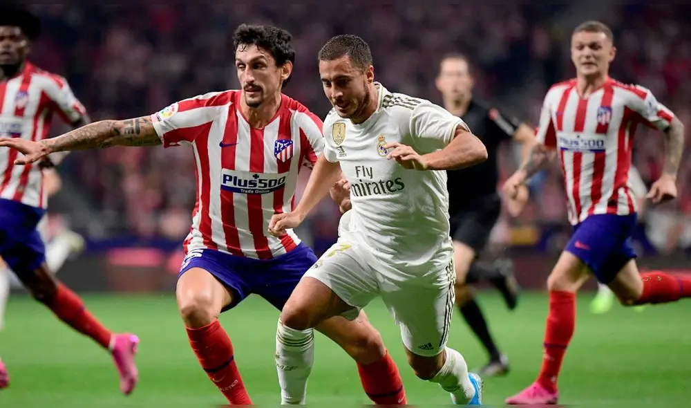 Real Madrid buscará acercarse al líder Atlético de Madrid en el Wanda Metropolitano. Foto: AFP