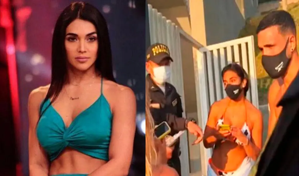 Vania Bludau se mostró afectada durante entrevista para En boca de todos. Foto: captura América TV