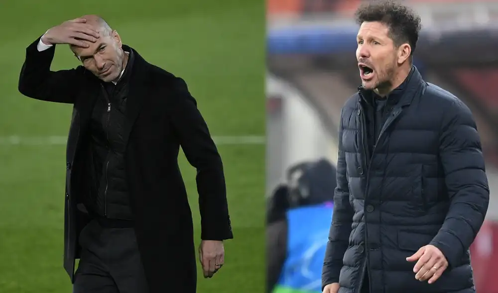 Zidane le ganó una final de Champions League a Simeone. Foto: AFP