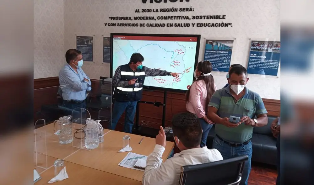 Autoridades invertirán 3 millones de soles para rehabilitar tramos viales en Pataz. Foto: GRLL