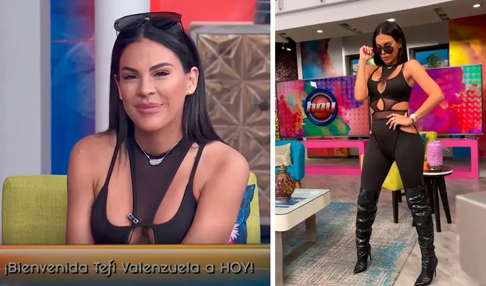 Stephanie Valenzuela fue entrevista en Hoy por Andrea Legarreta y Raúl Araiza. Foto: Tefi Valenzuela / Instagram