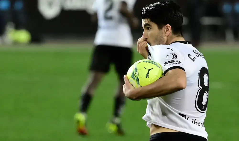 Valencia derrotó a Villarreal en la jornada 26 de LaLiga Santander. Foto: AFP Valencia derrotó a Villarreal en la jornada 26 de LaLiga Santander. Foto: AFP