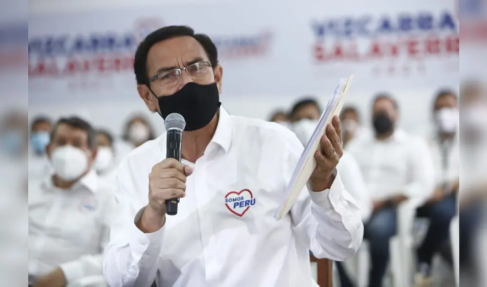 Martín Vizcarra asegura que la inhabilitación que prepara el Congreso es empleada como "arma política". Foto: Jessica Merino/Urpi