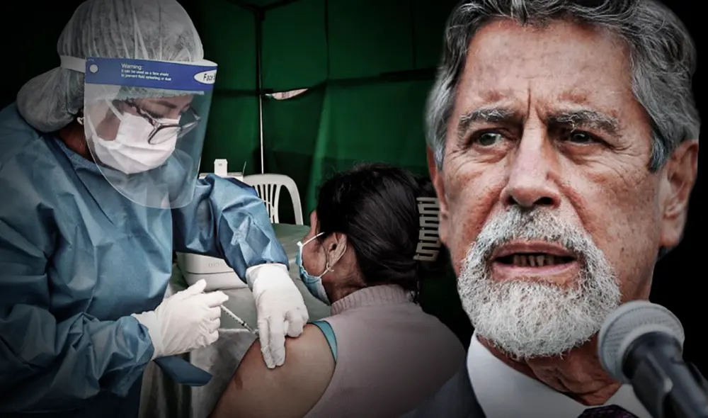 Francisco Sagasti asegura que el plan de vacunación priorizará al personal en primera línea, no a los administrativos. Foto: composición/La República Francisco Sagasti asegura que el plan de vacunación priorizará al personal en primera línea, no a los administrativos. Foto: composición/La República