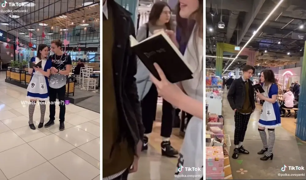 Algunos no captaron la referencia, pero hubo un hico que sí lo hizo y terminó asustándose. Foto: captura de TikTok.