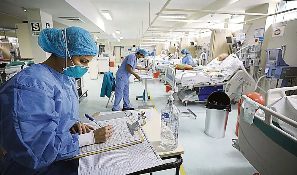 En las últimas 24 horas se registró el fallecimiento de 185 pacientes con COVID-19. Foto: difusión