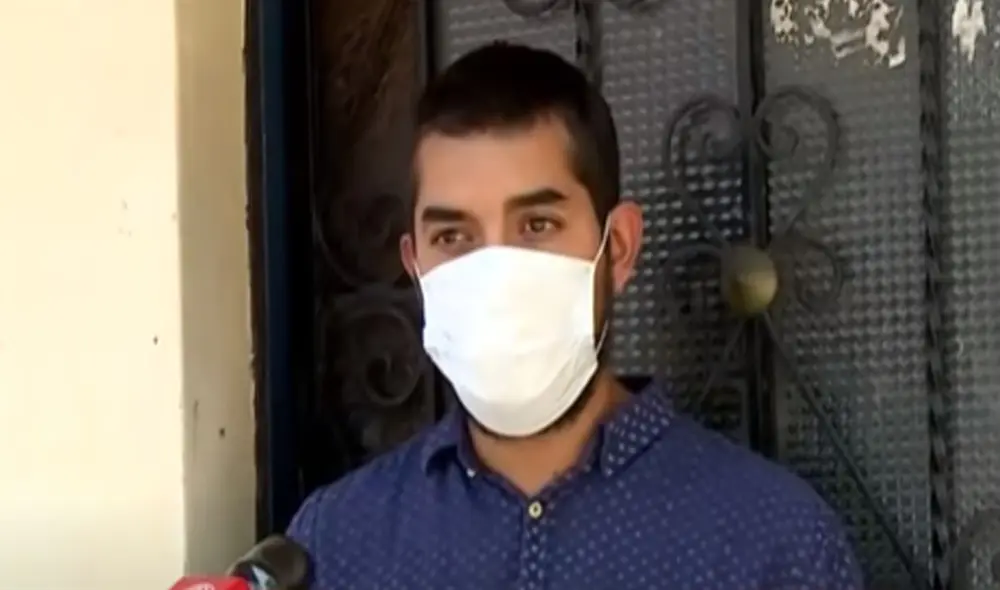 Joven pide que la Policía investigue y dé con el paradero de los delincuentes. Foto: captura de América