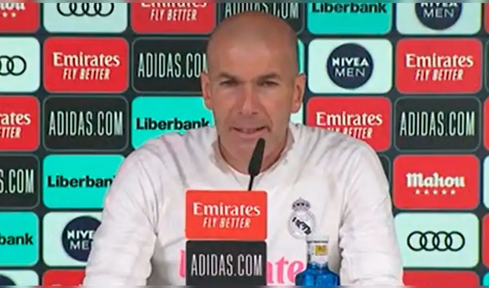 Zidane habló en la previa del duelo ante Real Madrid y Atlético. Foto: Marca Zidane habló en la previa del duelo ante Real Madrid y Atlético. Foto: Marca