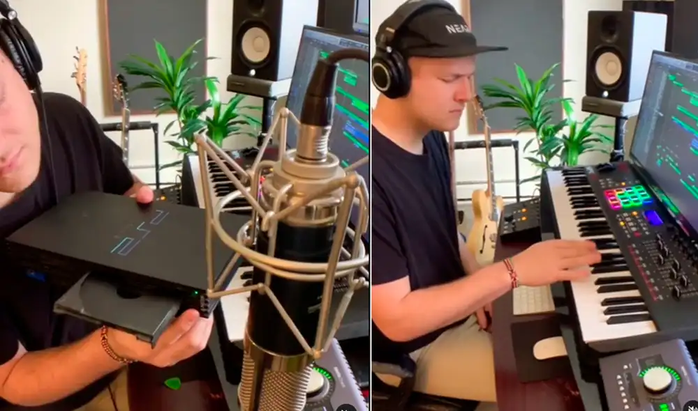 Carter Harrell es el nombre del compositor que creó una canción utilizando sonidos de PlayStation 2. Foto captura: Instagram