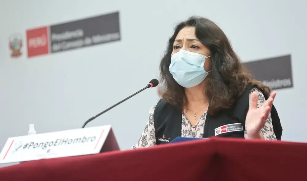 Violeta Bermúdez se desempeña como titular de la PCM desde el 2020. Foto: PCM