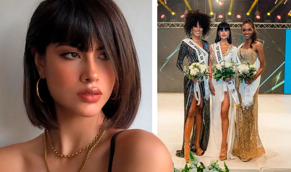 Miss Top Model of the World: Pierinna Patino junto a Priscila Valverde (México) y Giselle Archbold Davis (Colombia). Foto: Wbotopmodel / Instagram