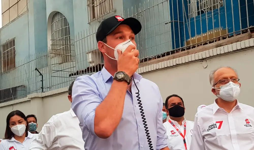 Forsyth Sommer lucha por mantenerse en segundo lugar en las encuestas. Foto: Mary Luz Aranda/La República