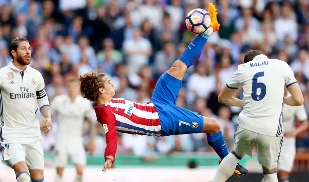 Revive los goles históricos del Real Madrid vs. Atlético Madrid. Foto: EFE Revive los goles históricos del Real Madrid vs. Atlético Madrid. Foto: EFE