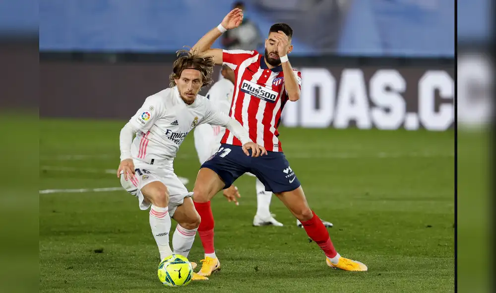 Atlético Madrid no gana un derbi ante el Real Madrid desde la temporada 2015-2016. Foto: EFE/Chema Moya