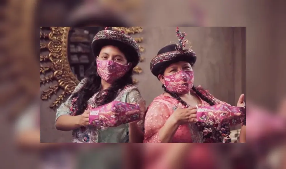 Las mascarillas están a la venta desde 20 soles. Foto: captura de PNUD Perú