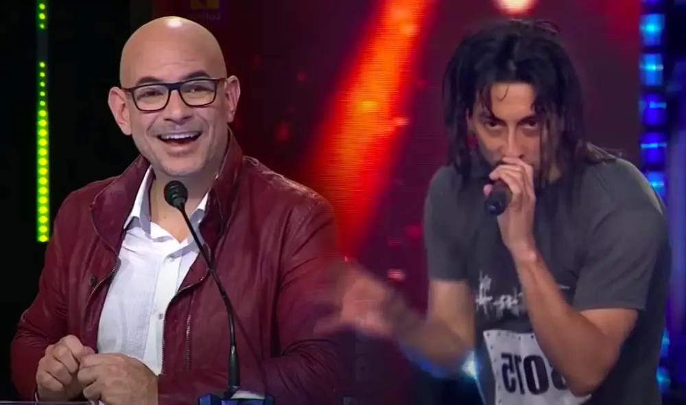 El cantante probó suerte con ese peculiar personaje luego de ser rechazado en repetidas ocasiones encarnando a Jonathan Davis, vocalista de Korn. Foto: captura Latina