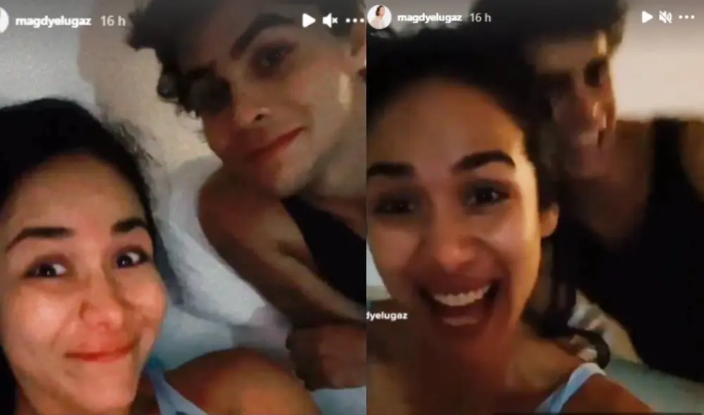 Magdyel Ugaz y Vasco Rodríguez responden a las preguntas de sus seguidores en Instagram. Foto: Magdyel Ugaz/ Instagram