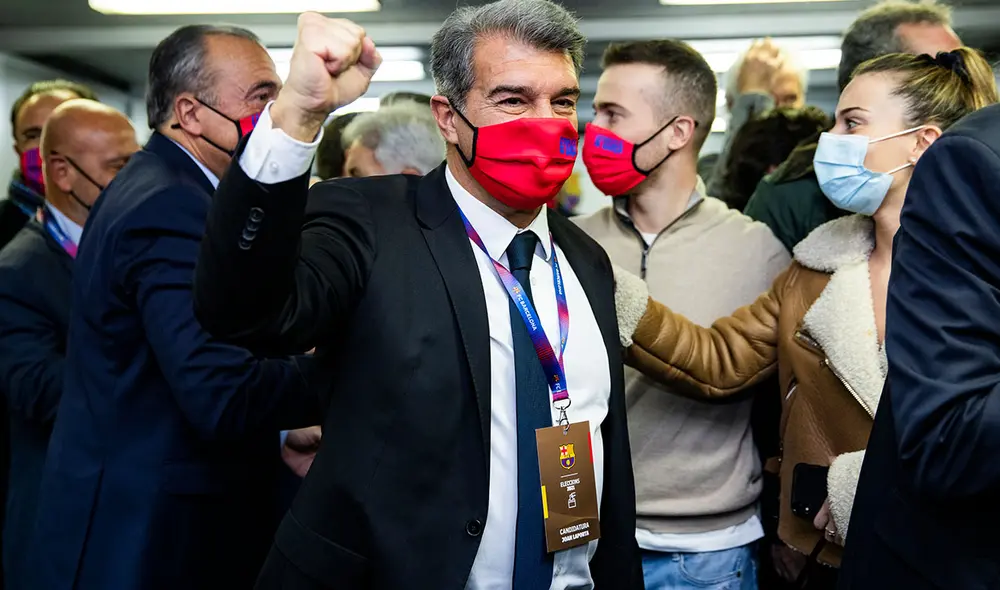 Joan Laporta volvió a la presidencia del club catalán luego de once años. Foto: FC Barcelona