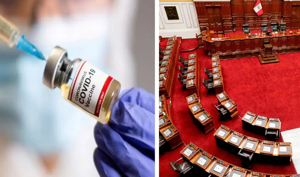 Junta de Portavoces convocó a un pleno para este martes 9 de marzo para tratar temas sobre la vacunas contra la COVID-19. Foto: Composición / La República Junta de Portavoces convocó a un pleno para este martes 9 de marzo para tratar temas sobre la vacunas contra la COVID-19. Foto: Composición / La República