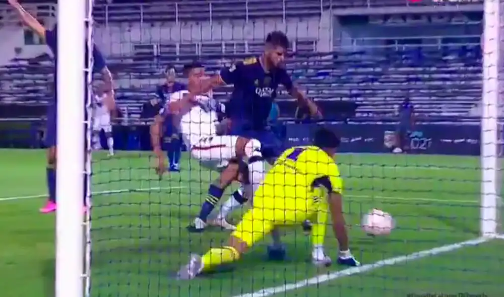 Boca Juniors y Vélez Sarsfield se enfrentan por la Copa de la Liga Profesional de Argentina. Foto: captura TNT Sports Boca Juniors y Vélez Sarsfield se enfrentan por la Copa de la Liga Profesional de Argentina. Foto: captura TNT Sports