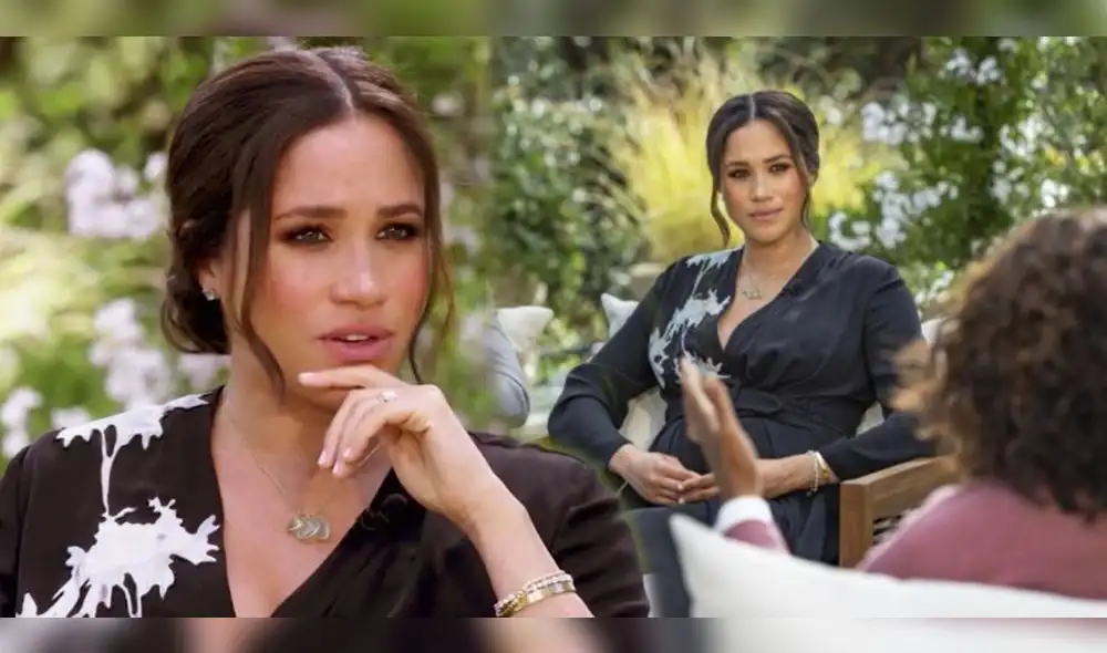 Meghan Markle contó que el príncipe Harry le ofreció todo su respaldo. Foto: capturas Twitter