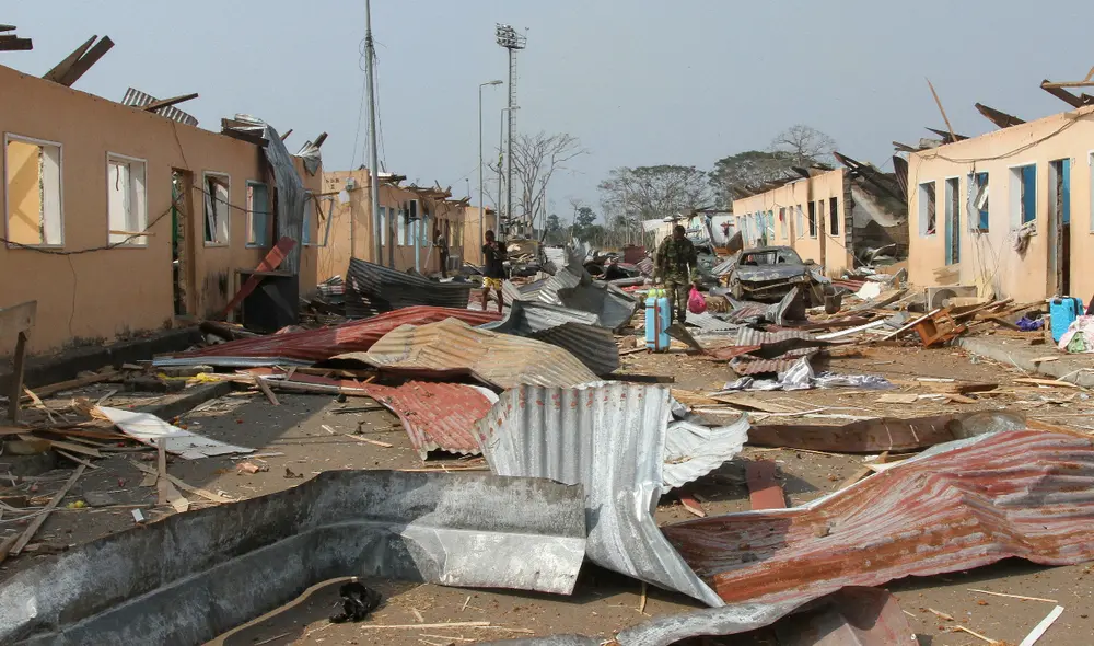 Vicepresidente Teodoro Nguema Obiang anunció la actualización de la cifra de víctimas a través de la televisión pública. Foto: EFE